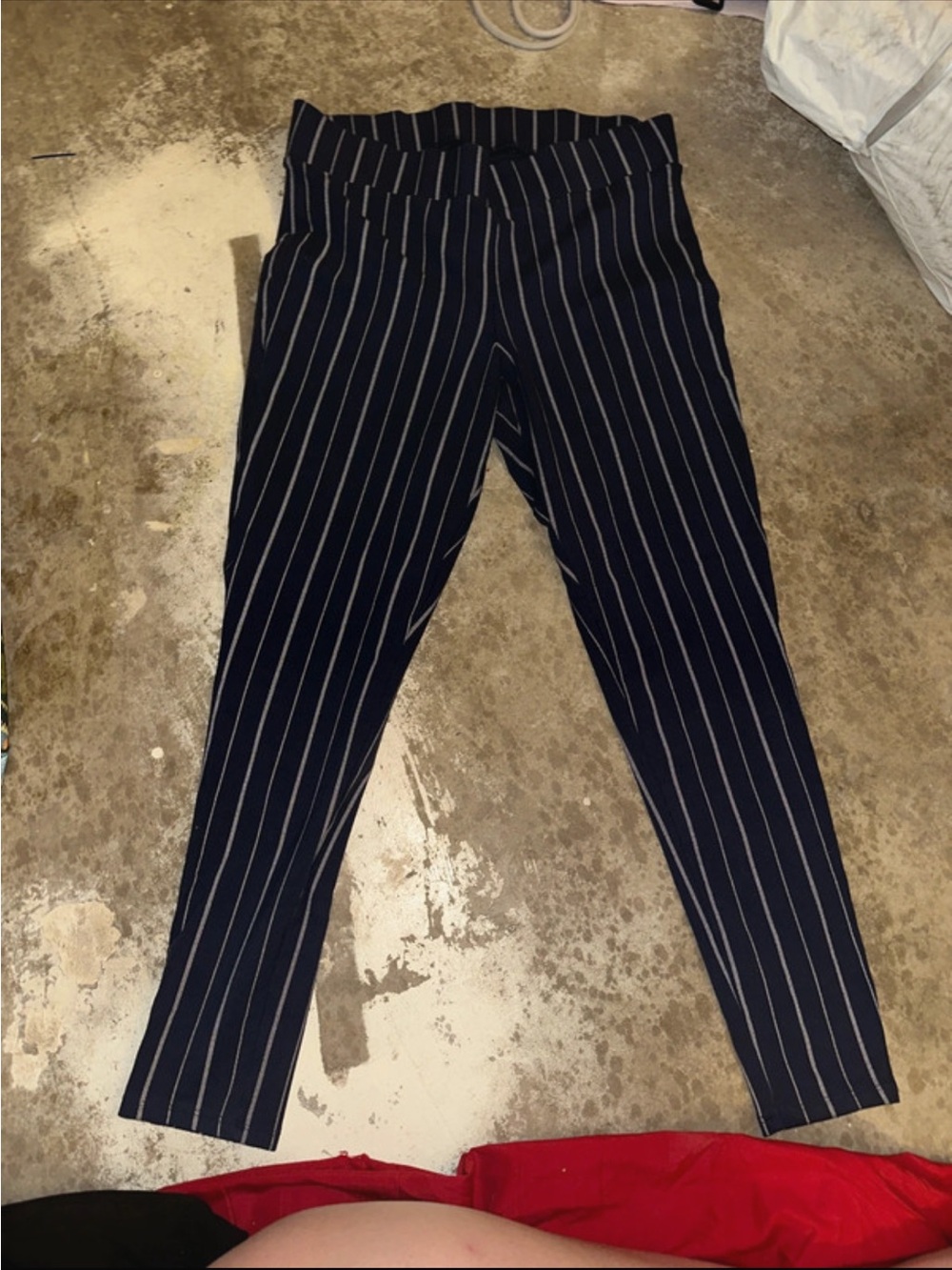 Torrid Leggings Closer Stripe Navy plus size
1X